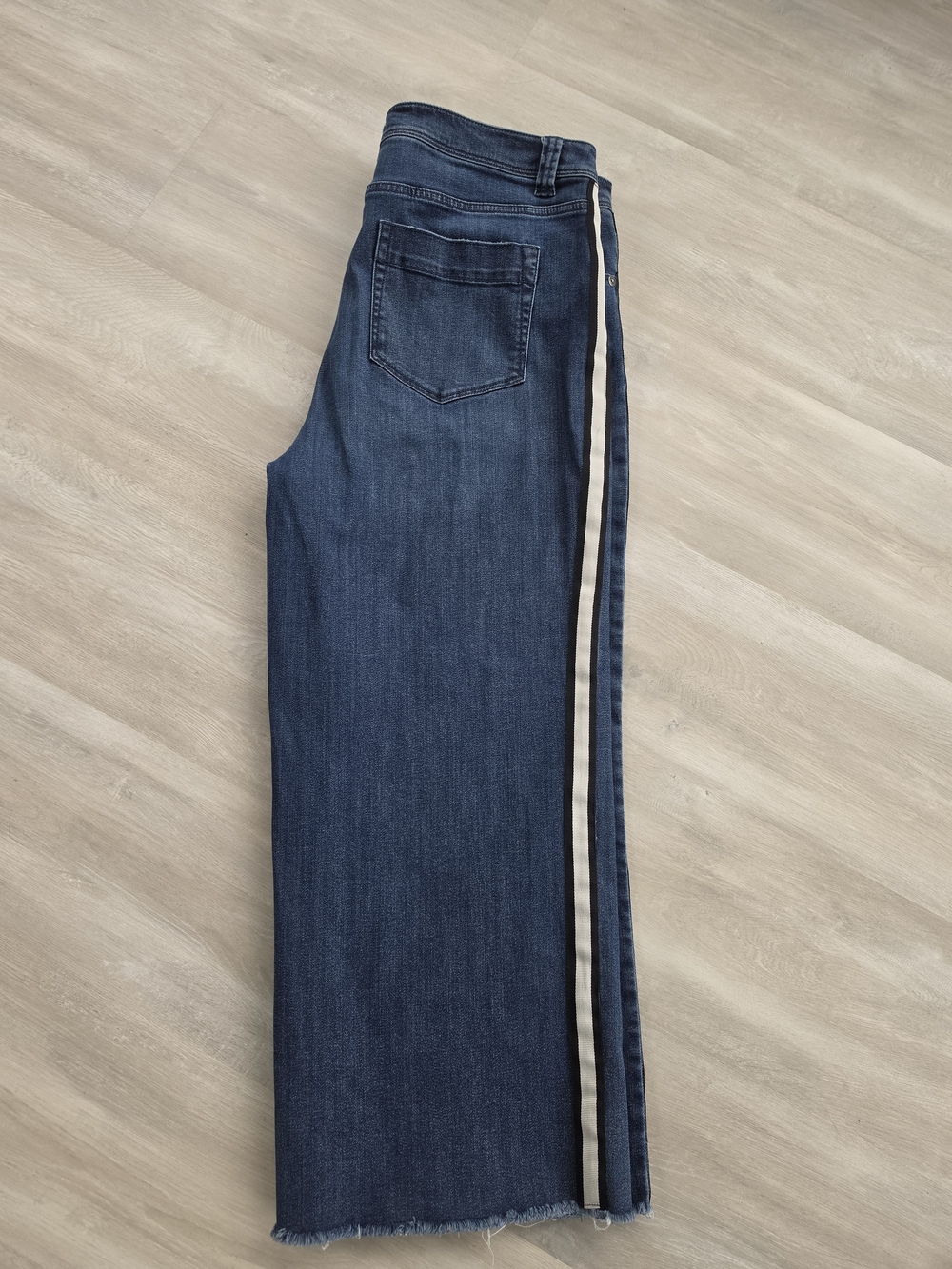 J Jill High Rise Wide Leg Crop Jeans Size 16 - Picture 3 of 7